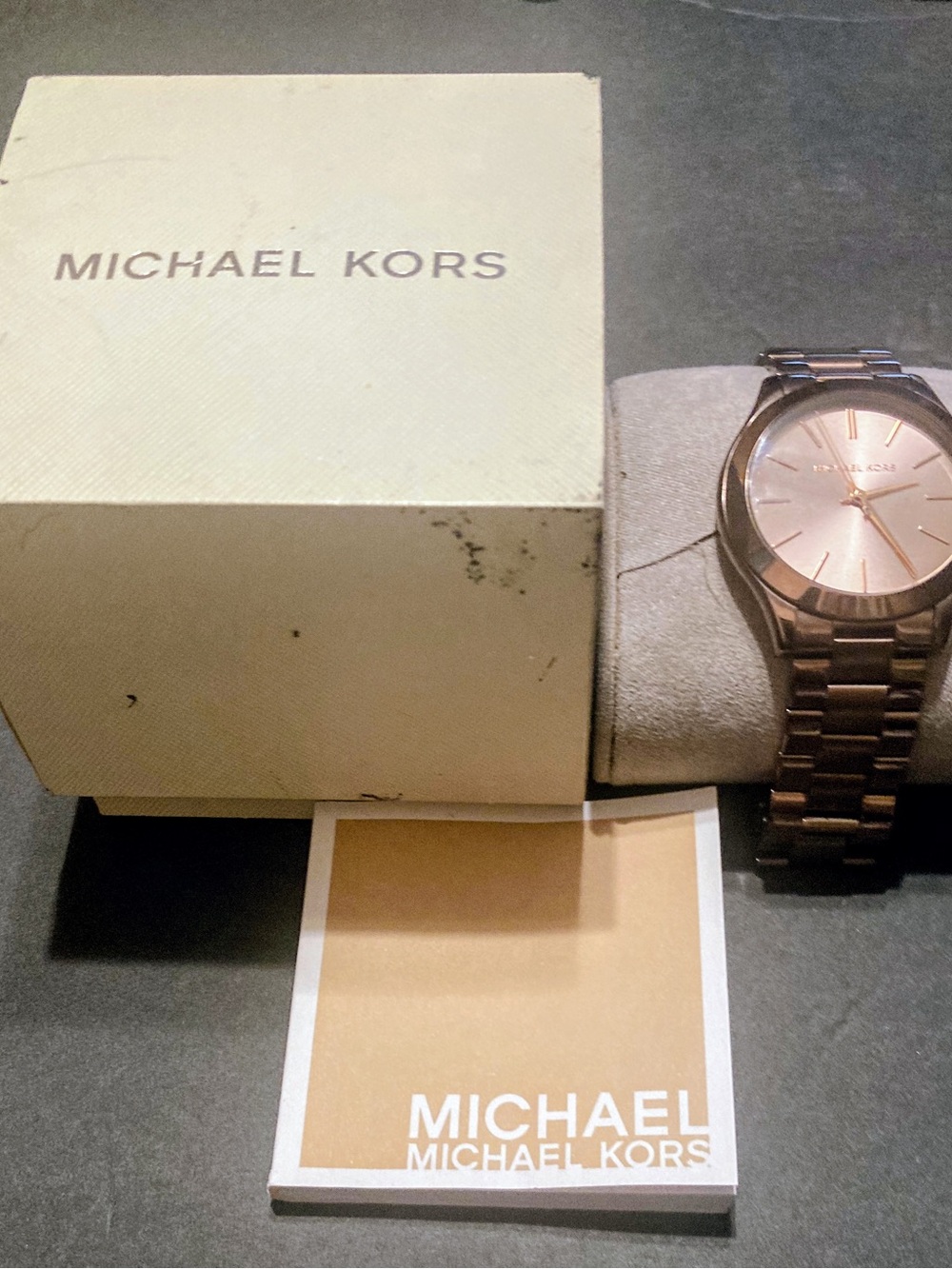 Michael Kors Rose Gold Stainless Steel Women's Watch